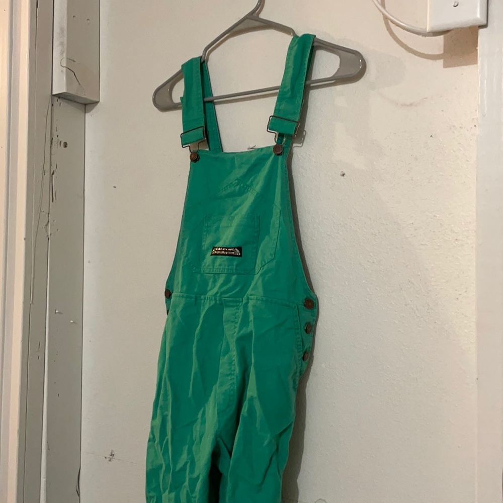 SOLD vintage green overalls